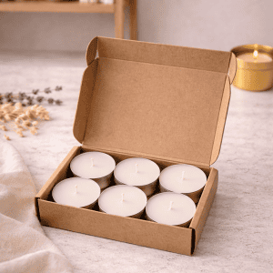 Unscented Soy Tealight Candles